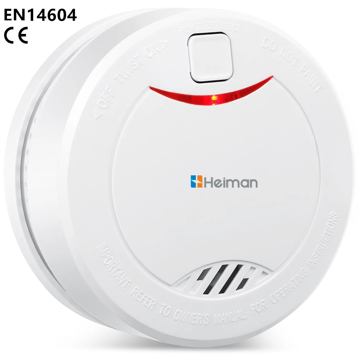 EN14604 VDS wireless standalone smoke detector 10 year battery conventional smoke detector fire alarm