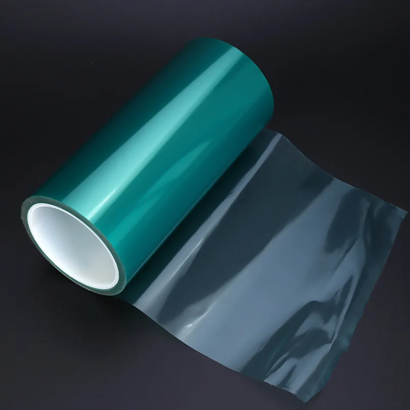 Silicone Die-cut Frosted Thermal Transfer Film Transparent Fluorine Express Bag Thermal Transfer Pet Release Film