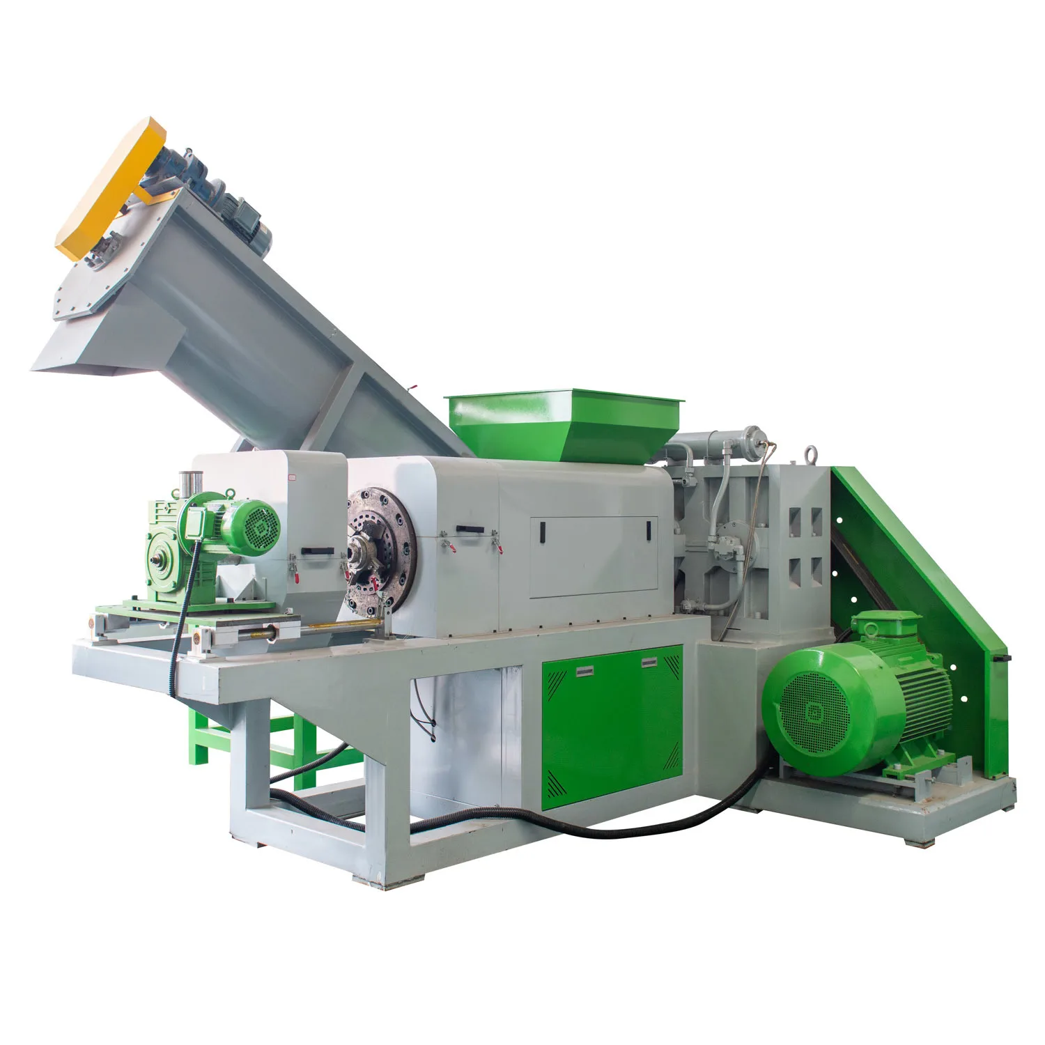 waste plastic squeezer pelletizing machine Plastic Squeezing granulator