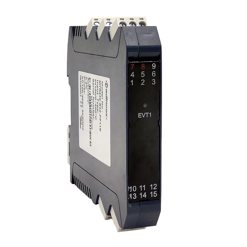 MSC90A:0.2%DIN Rail Isolated 0-20ma/0-10ma/4-20ma/1-5v/0-5V/0-10VDC Analog Signal Isolator Converter Powered in 24VDC/100-265VAC