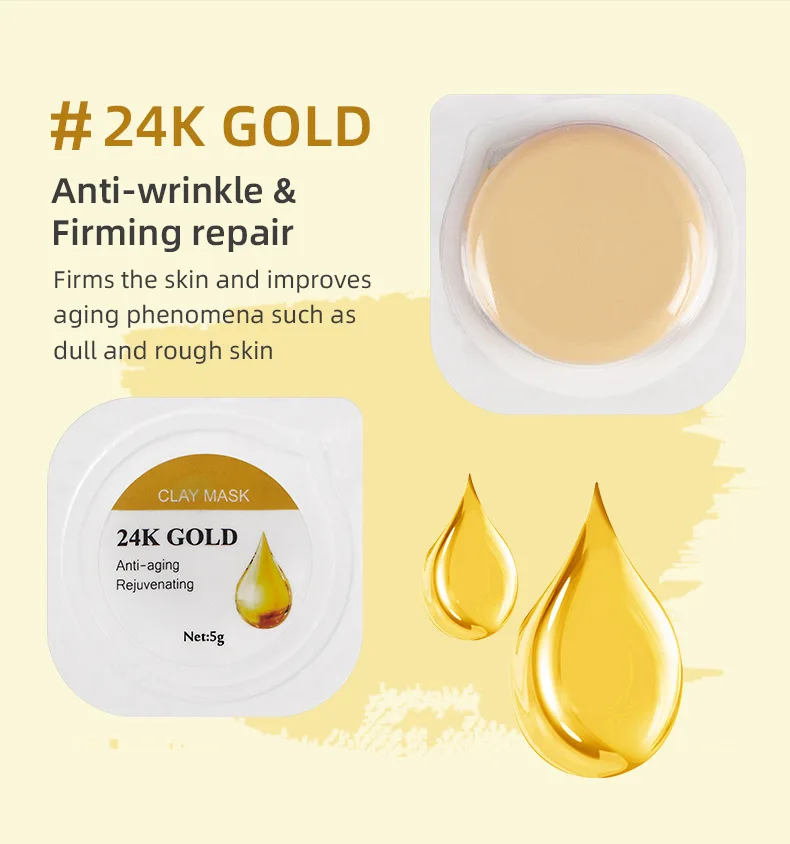Cross-border Jelly Cleansing Clay Mask Avocado Small Pudding Water Sensing Smear acne removing mud mask