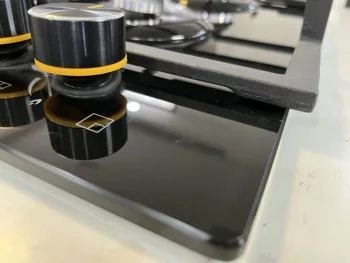 professional manufacturer gas stove four gas burner and one electric built in gas cooker