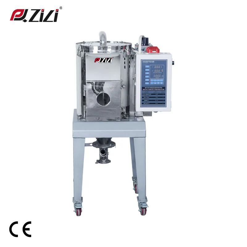 China Manufacture Dry Plastics Raw Material Stainless Steel 304 Plastic Hopper Dryer 400Kg With Microprocessor