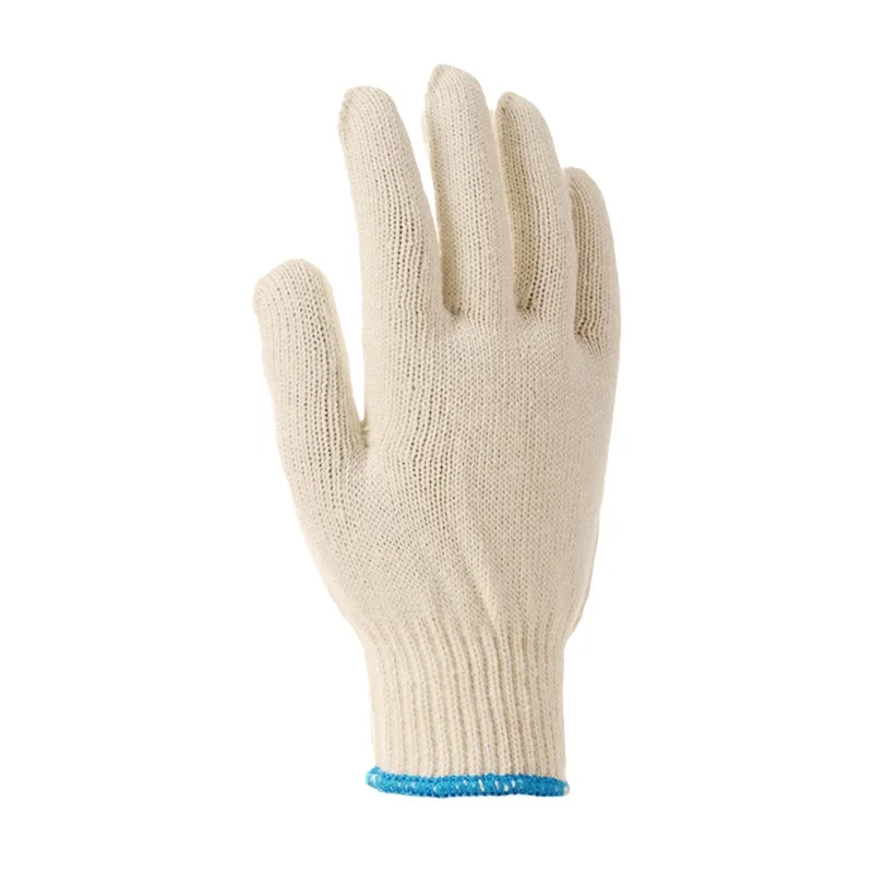 10 gauge Original White Pure Cotton Gauze Gloves 600g Protection Construction Factory Work Free regular size OEM Accepted