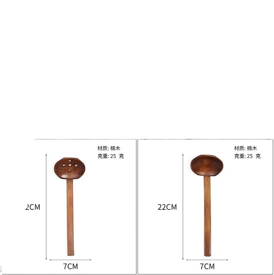 Wooden spoon wholesale Ajisen Ramen soup spoon hot pot colander solid wood tableware spoon