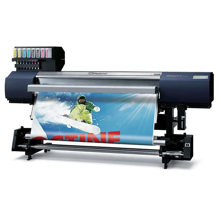 second hand Roland High speed machine used roland EJ-640 eco solvent printer roland EJ640 with double dx7 heads