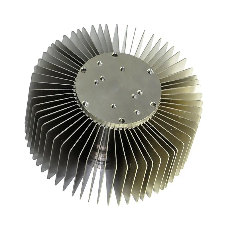 Custom 6063 140mm 160mm Pin Heatsink Aluminum Large Copper Heat Sink Extrusion Profile