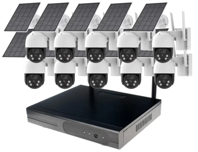 IP-PRO 10ch 3,0 мегапикселей NVR IP Wifi купольная Сеть CCTV Ipsy солнечная батарея камера наблюдения