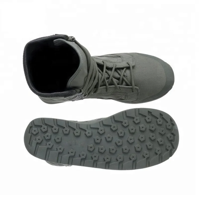 Custom Tactical Boots Hunting Climbing Shoes Grey Outdoor Hiking Sports Tactical Combat Boots For Men