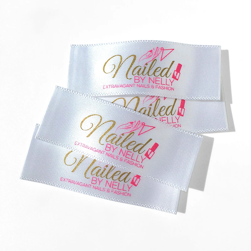 Высокое качество, частные футболки, мягкая лента, ткань, печатный логотип, шитье одежды, одежда, шея, этикетка