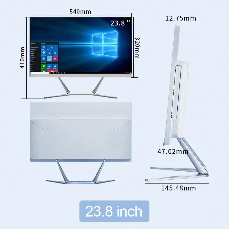 OptiPlex 3280 все-в-одном 21 5 Дюймов бизнес-компьютер с Intel Core i3-10105T 8G DDR4 RAM 256G SSD