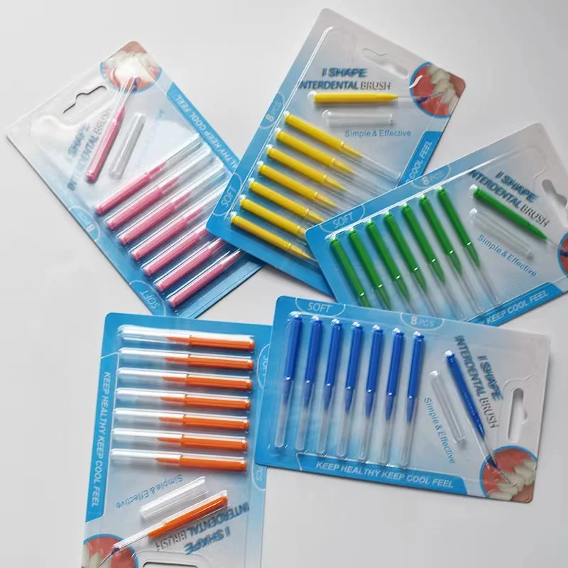 New Arrival Biodegradable Interdental Brush Manufacture I Type Recyclable Interdental Brush
