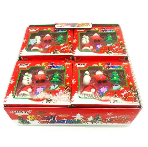 
2020 new arrival Office &School gifts stationery from china promotional funny 3d christmas tree shapes pvc  (62282954419)