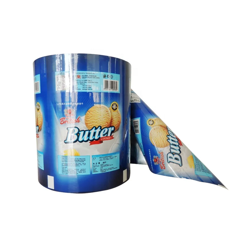Custom Food Sachet Packaging Plastic Laminated Roll Film Packaging Roll Films Plastic Film Roll Packaging