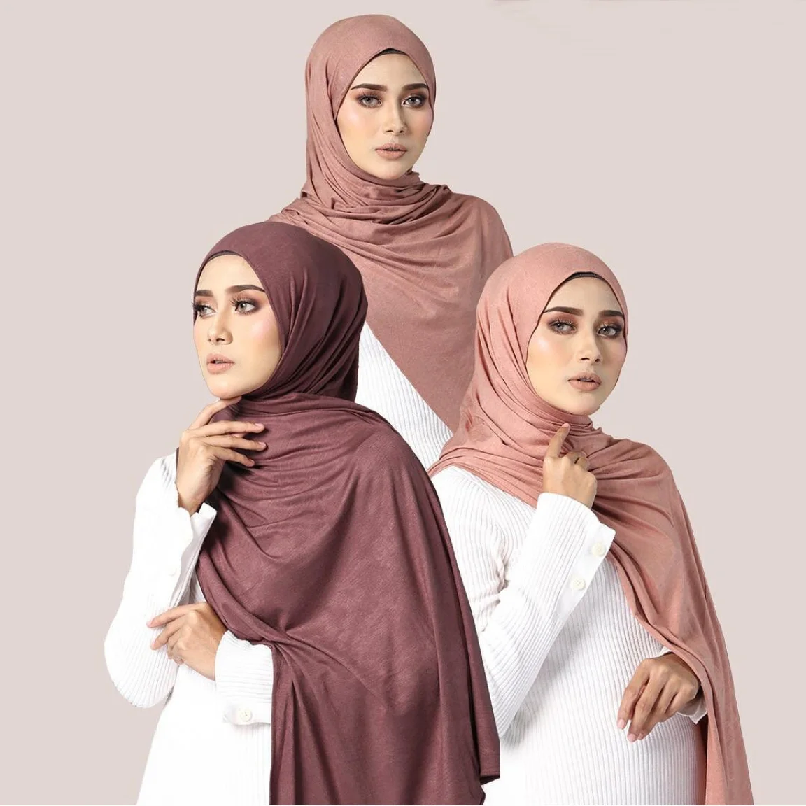 Новинка, высококачественный хлопковый шарф-Джерси большого размера, Женский хиджаб, накидка, обычная Модальная хлопковая майка, палантин, шали, мусульманский головной платок