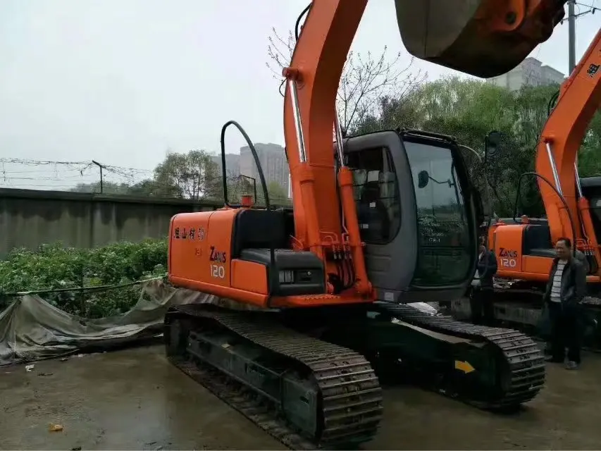 Маленький экскаватор Hitachi ZX120 б/у сделано в Японии zaxis 120 /130 /160 на