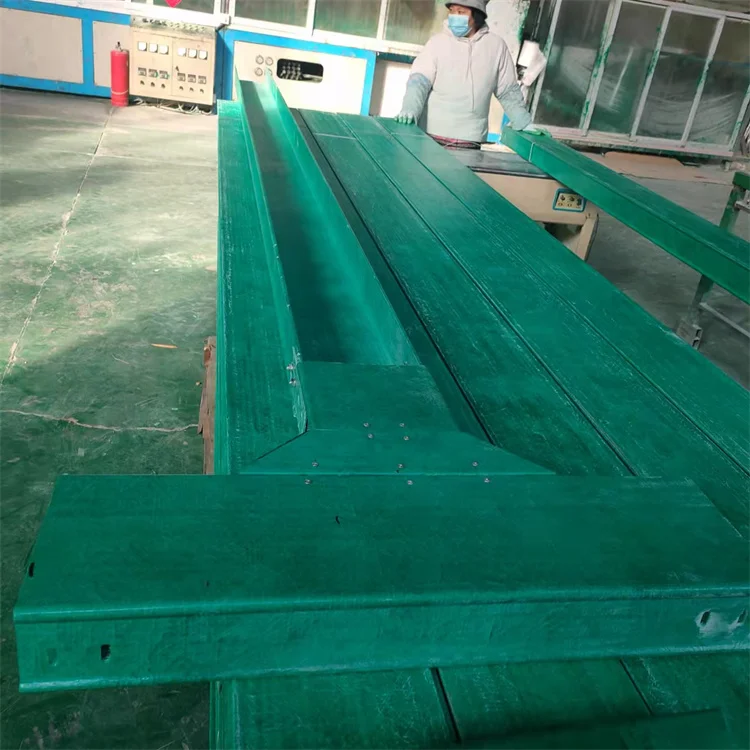 Waterproof cable bridge 300mm FRP/GRP cable tray