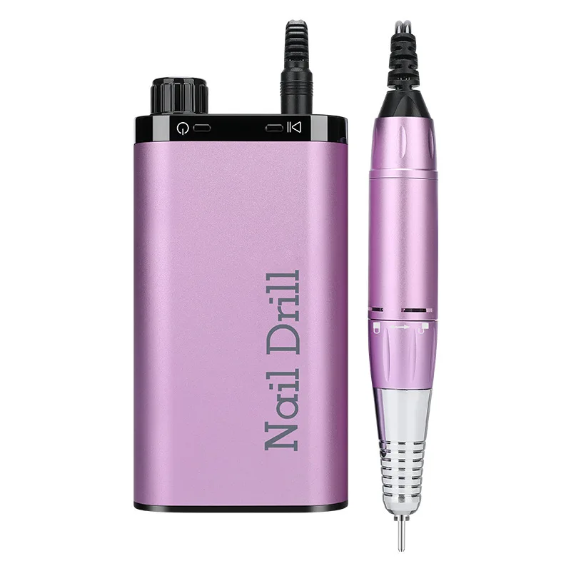 Manufacturers wholesale rechargeable electric nail drill 35,000 RPM portable custom nail machine drill