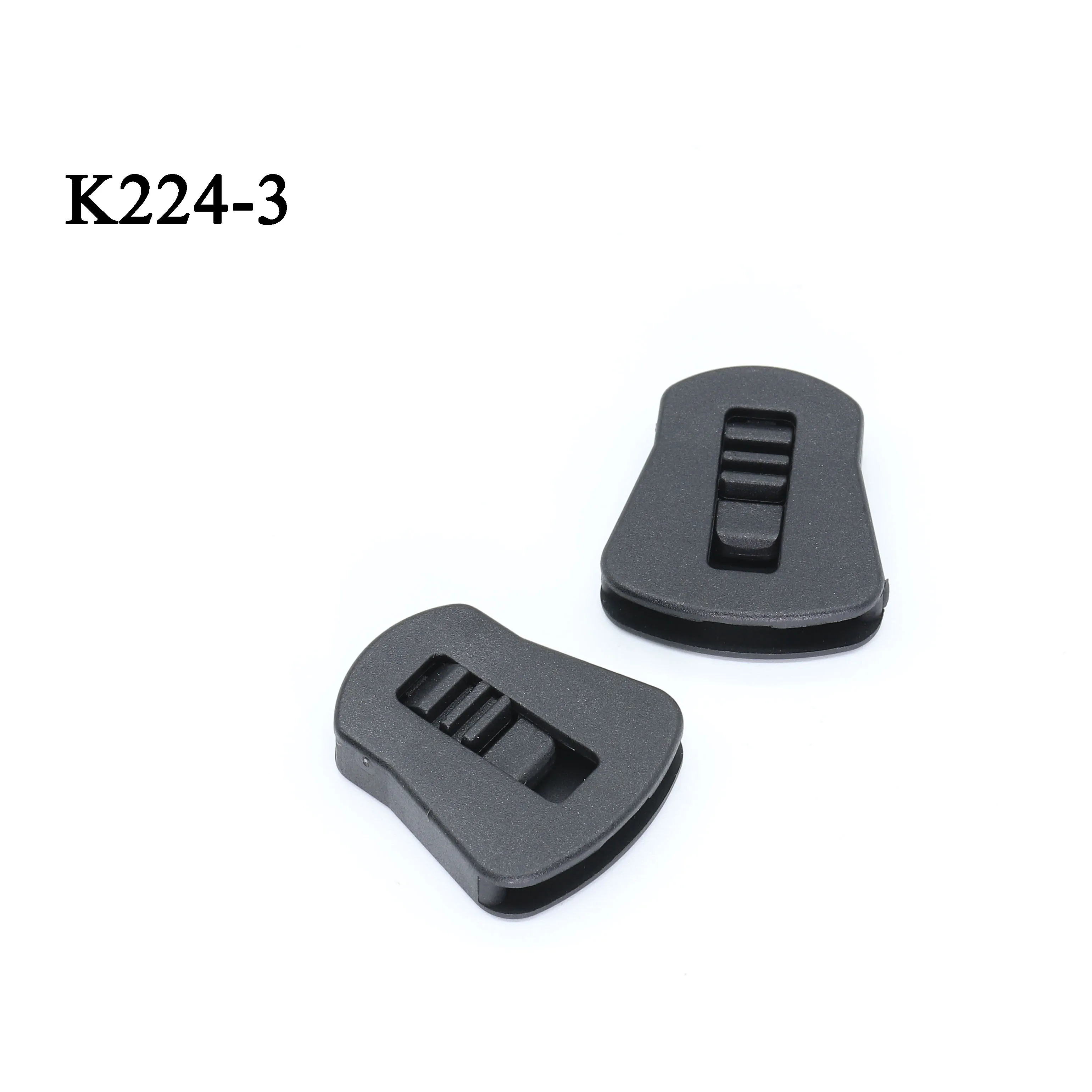 Plastic Wheeled Cord Lock Clamp Toggle Stopper for Paracord Drawstrings Clothing Bungee