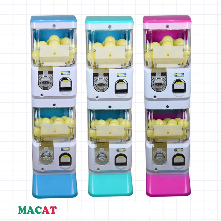 
[MACAT]Biue and White With No Top Display Cabinet Gacha Machine/beauty vending machine/china vending machine manufacturer 