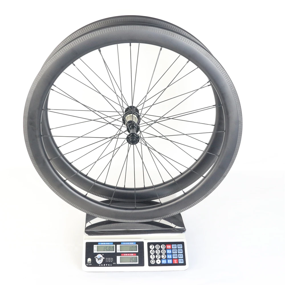 700C Carbon racing bike wheels Depth 50mm 3K Twill bicycle parts Accessories for  V brake road bike use bicycle wheel