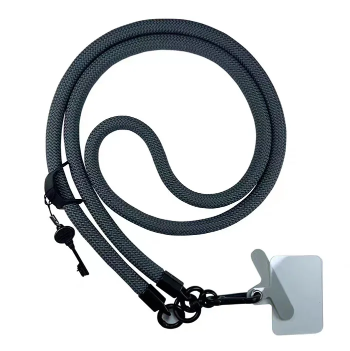 Customized hot selling crossbody bag cell phone lanyard with patch cell phone neck strap camera lanyard wrist strap