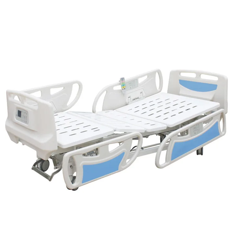 5 Function Icu Medical Patient Care Electric Hospital Bed Price For Sale