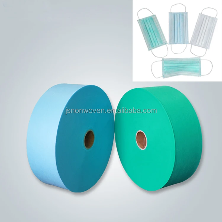 100% Pp Spunbond And Meltblown Non Woven Fabric Polypropylene Roll Colorful Nonwoven Fabric