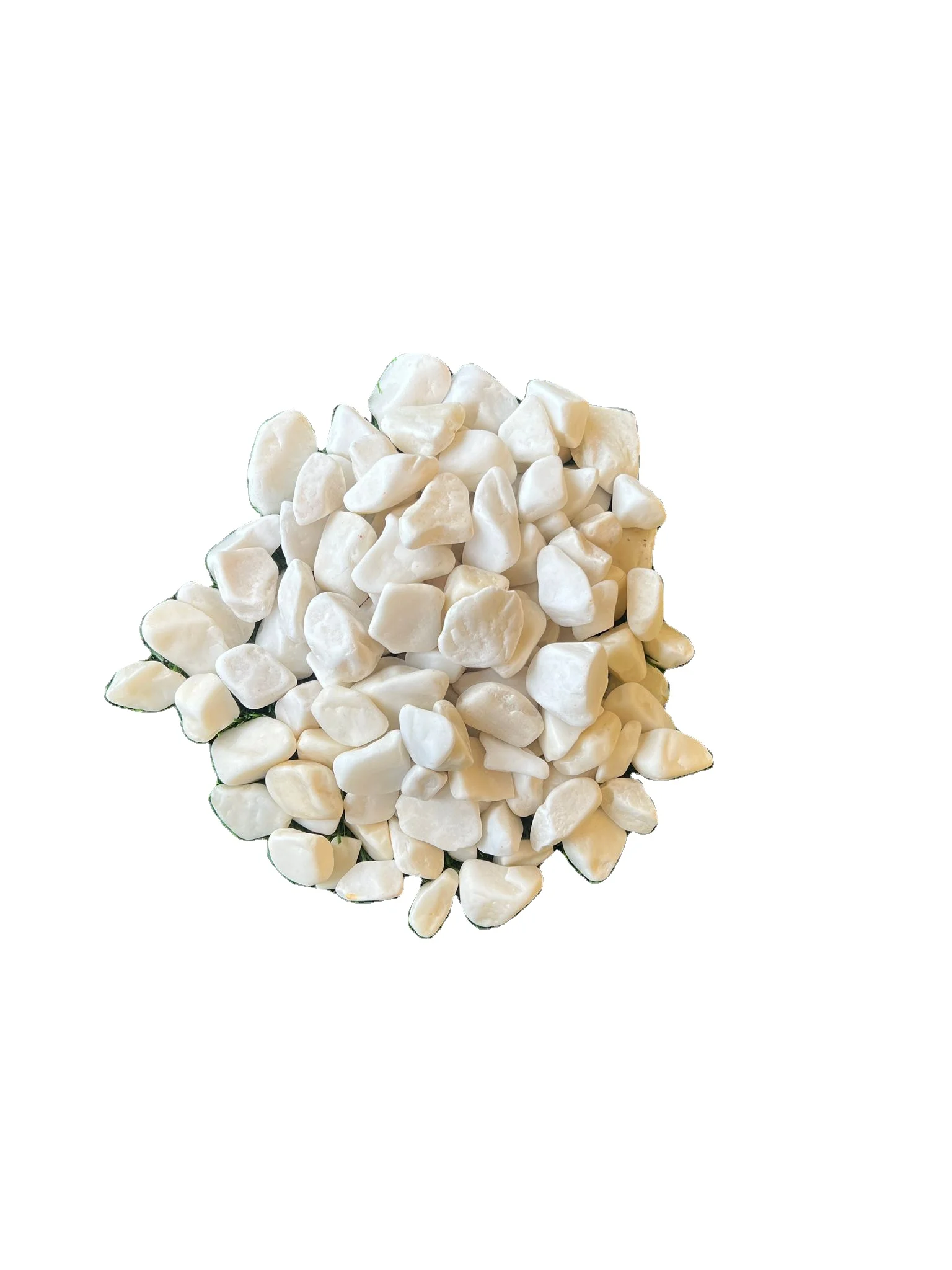 Natural white pebble stones made in Turkiye  factory price white decorative stones dolomite chippings gravel stones exteriors