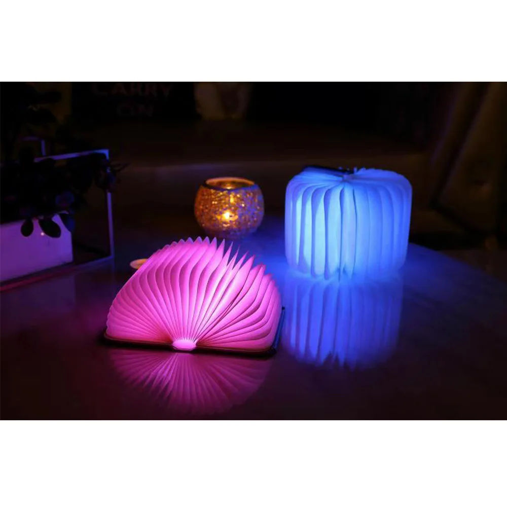 
High quality book light rechargeable energizer clip book lamp folding led rechargeable marvel lamp book 
