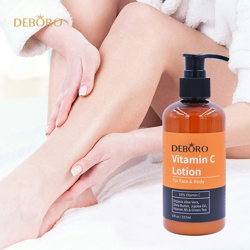 Wholesale Body Care Natural Brightening Whitening body lotion lightening Vitamin c body lotion