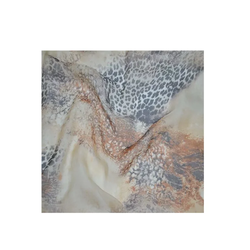 Ladies Georgette Tops 8mm printed silk georgette fabric for georgette frock