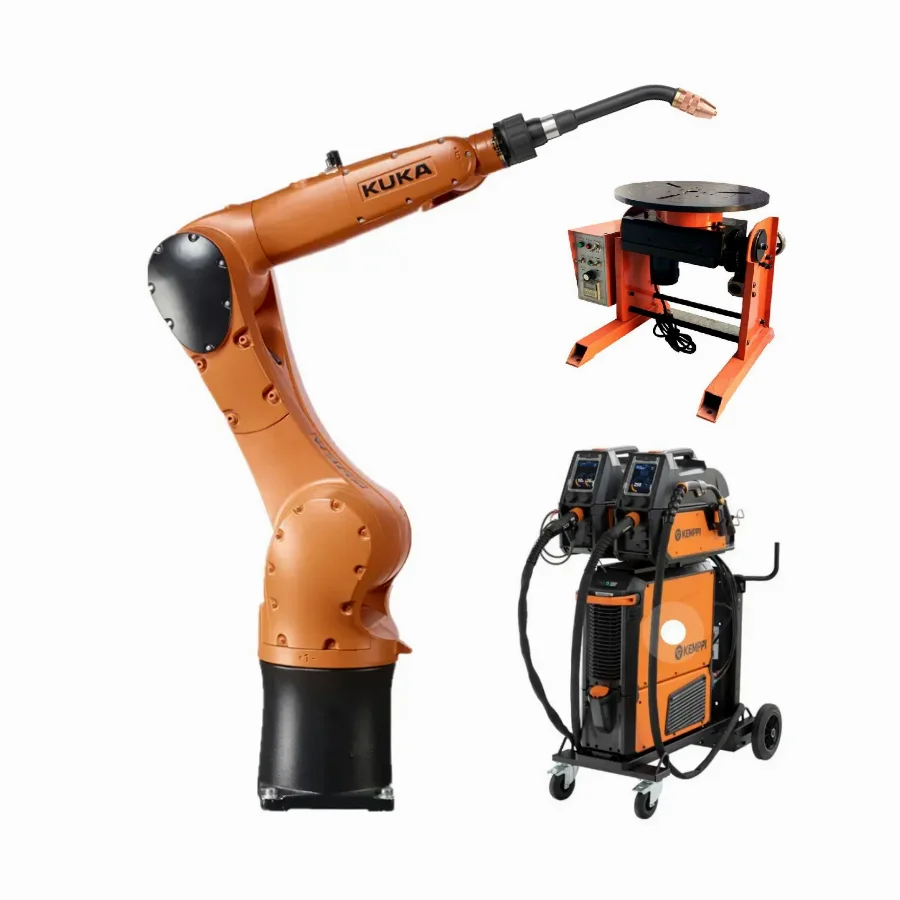 CNC Welding Robot KUKA KR 6 R900-2 Tig Welding Robot With Welder and Torch 6 Axis Arm for KUKA Welding Robot