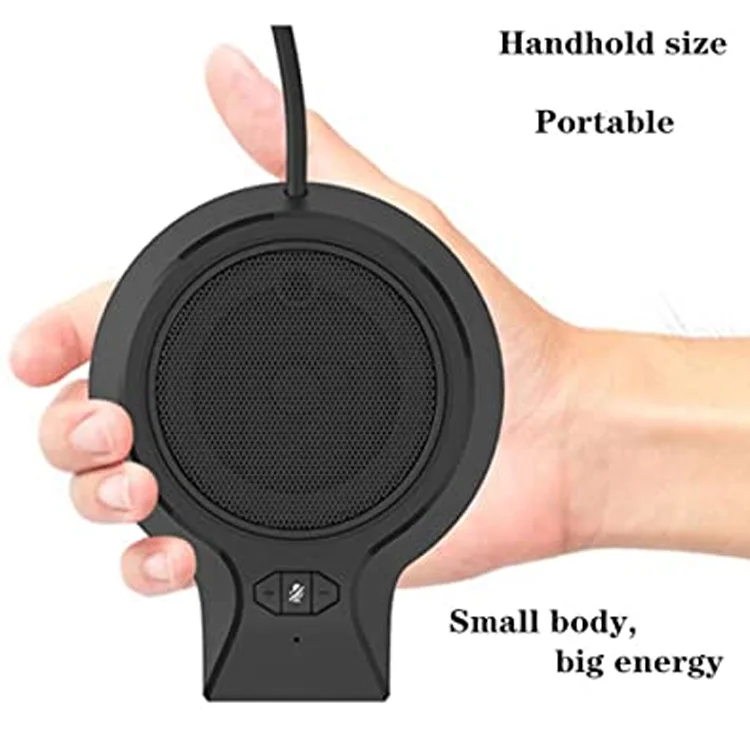 Portable omnidirectional USB Desktop Computer meeting Conference Microphone speakerphone with Mute Button Echo