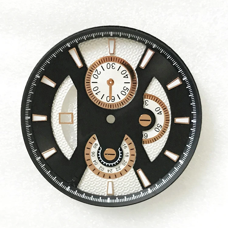 OEM/ODM Brass Etching Dials Chronograph Custom Made Watch Dials