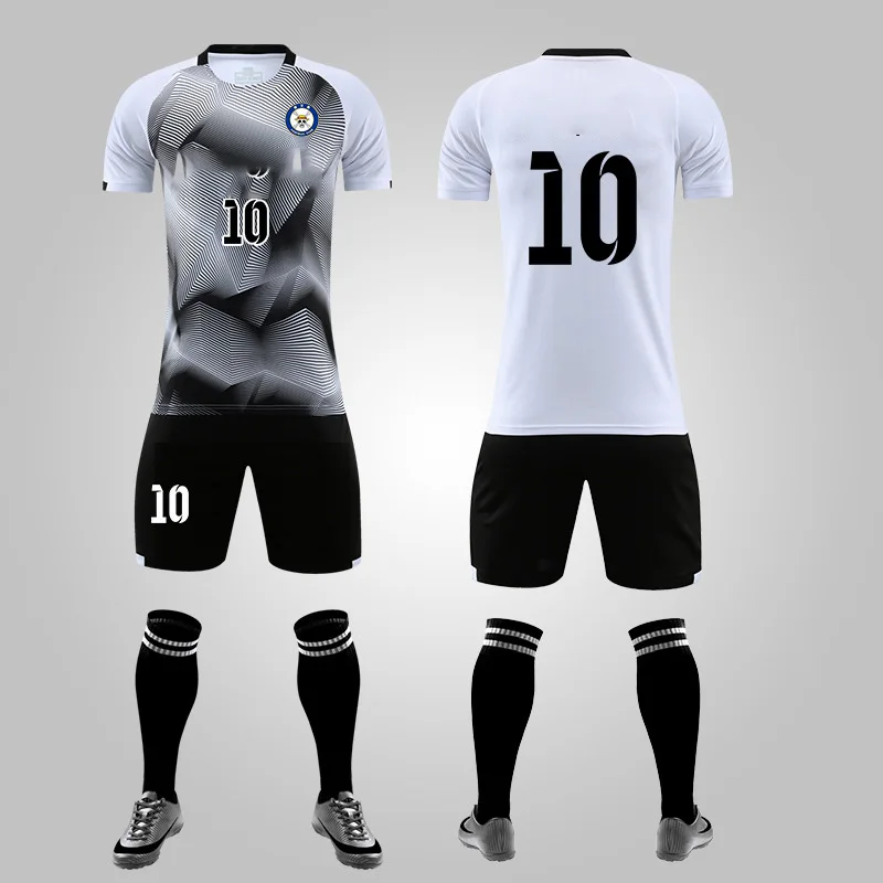Custom Wholesale 2022/23 Quality Club Soccer Jersey Sublimation Football Team Wear Full Kits 100%Polyester Soccer Uniform wear//