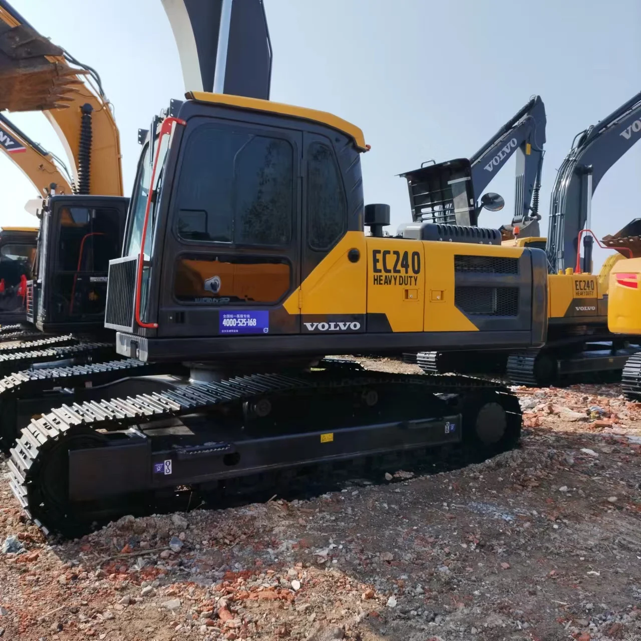 Экскаватор б/у 24 тонны оригинальный volvo ec240 экскаватор volvo240 для продажи