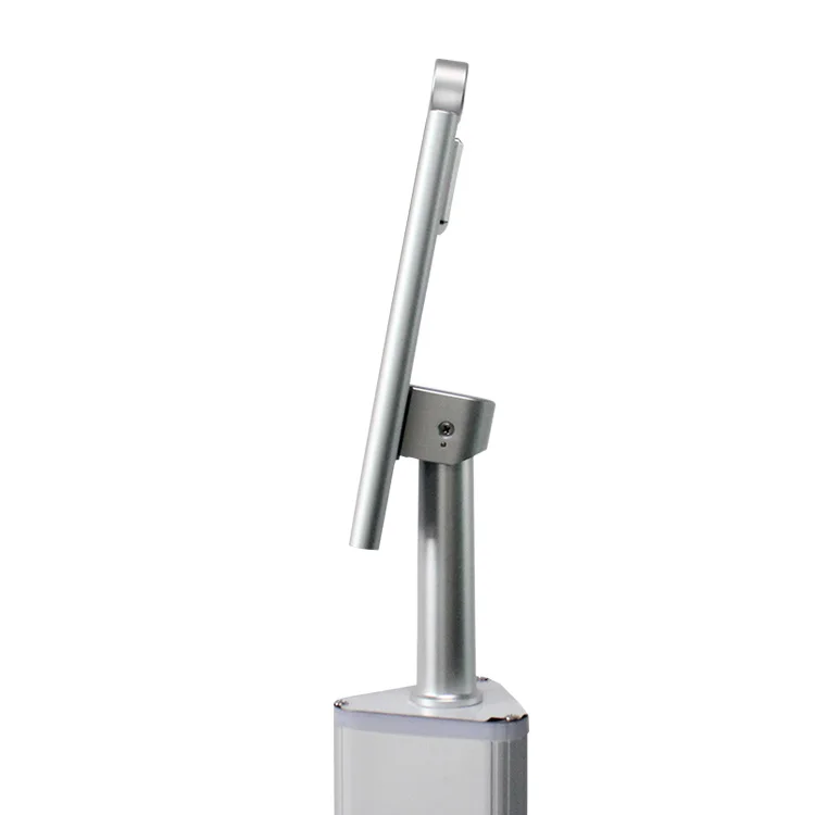 Easy installation 7 inch large screen high definition high precision face recognition access control temperature detection