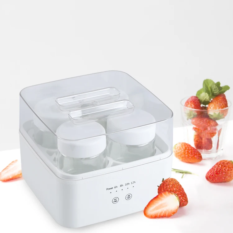 Wifi Control 4 Glass Jars Frozen Yogurt Machine Home Yogurt Maker Mini 2021