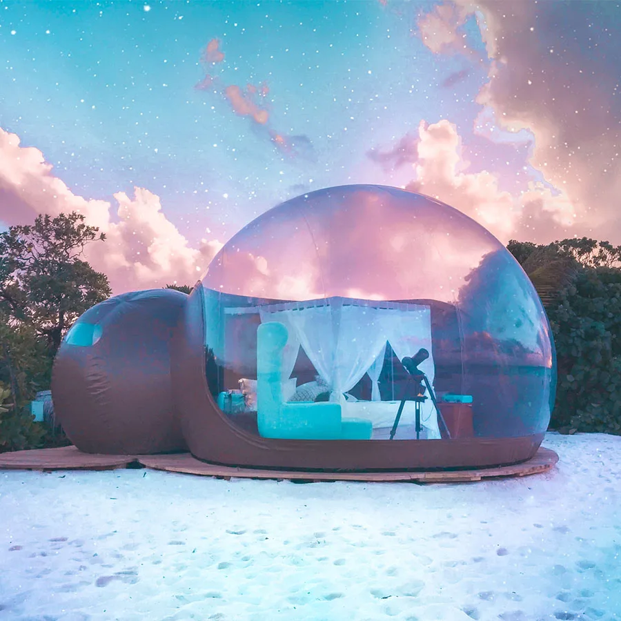 
Bubble Tent Hotel Inflatable Luxury Clear Transparent Bubble Dome Tent For Sale 