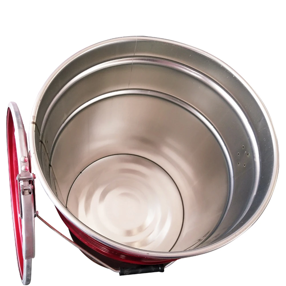metal barrel 16 liter paint bucket paint buckets with iron hoop