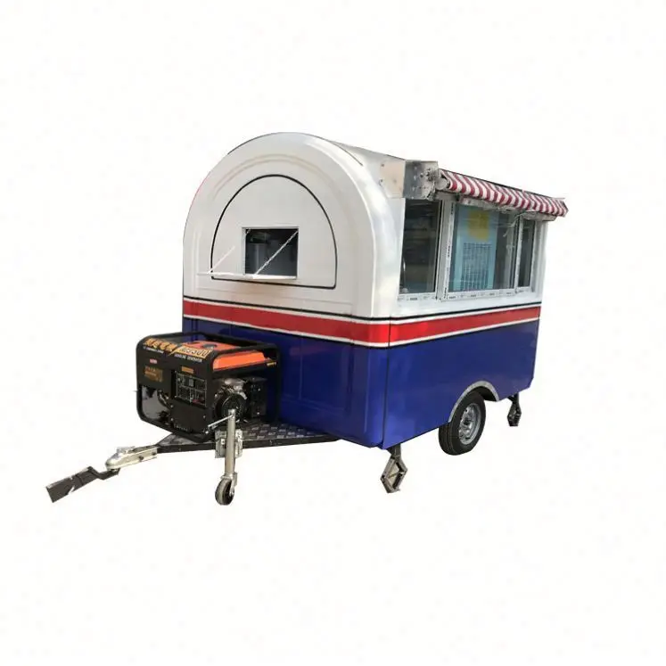 2020 China famous manufacturer good reputation at home and abroad user friendly design electric mobile food cart/kiosk/truck