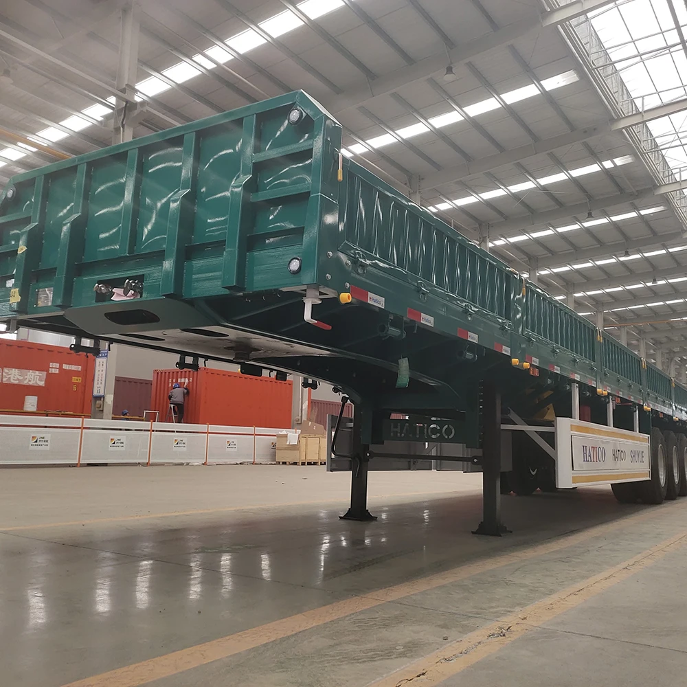 High Quality 3 Axis 40 ft 45 ft Side Wall Semi-Trailer for Cargo & Utility