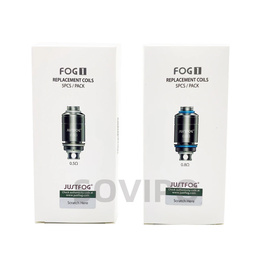 Оригинальные катушки FOG1 в одной упаковке, 5 шт., 0,5 Ом и 0,8 Ом