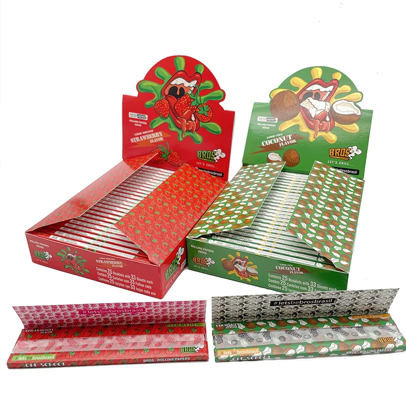 strawberry flavor new product good price smoking tobacco rolling papers