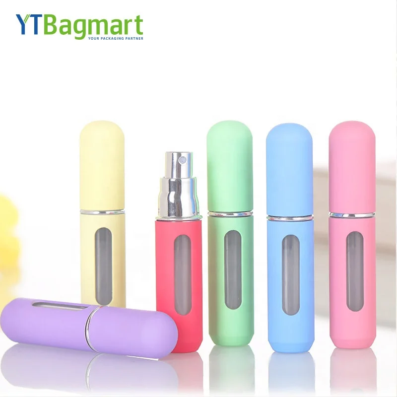 Mini 5ml Refillable Perfume Portable Atomizer Bottle Refillable Perfume Spray Refill Pump for Traveling and Outgoing
