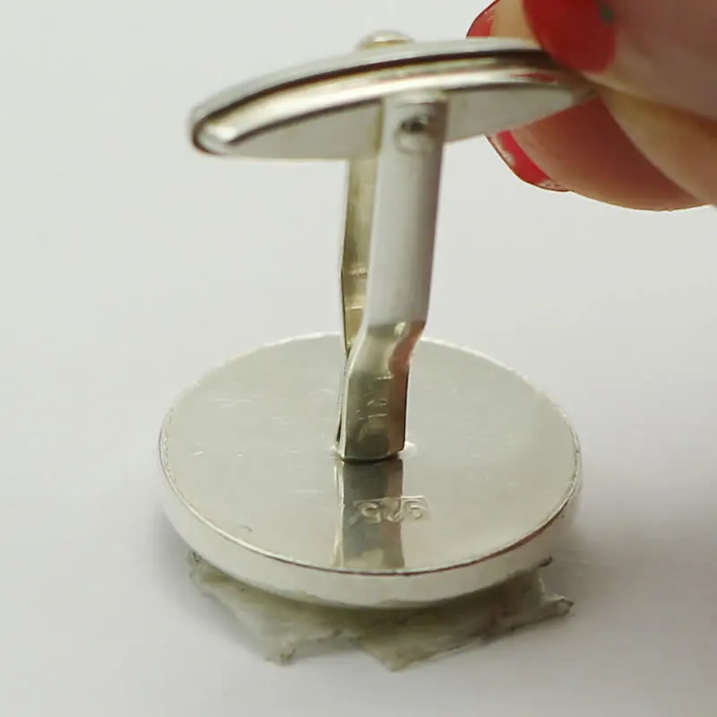 Fashion custom cufflink branded blank cufflinks Party