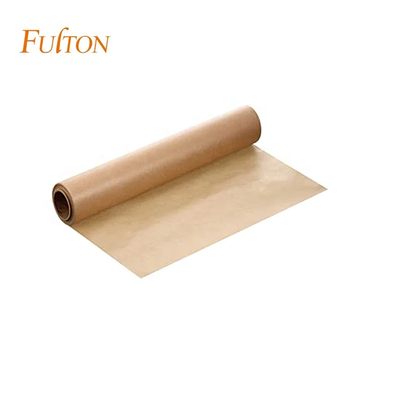 Food Grade Unbleached Double Sided Wax Paper Roll For Burgers Wrapping