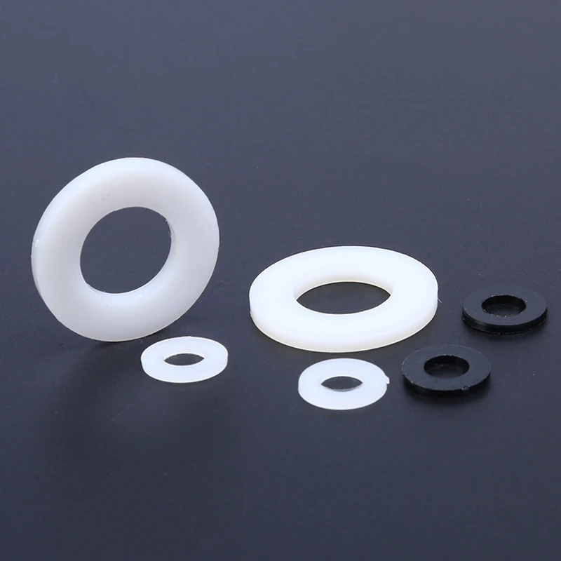 Nonstandard Wholesale Custom Precision PA PEEK POM PP PPS PPSU PVDF PE-UHMW plastic saddle washer Flat Washers