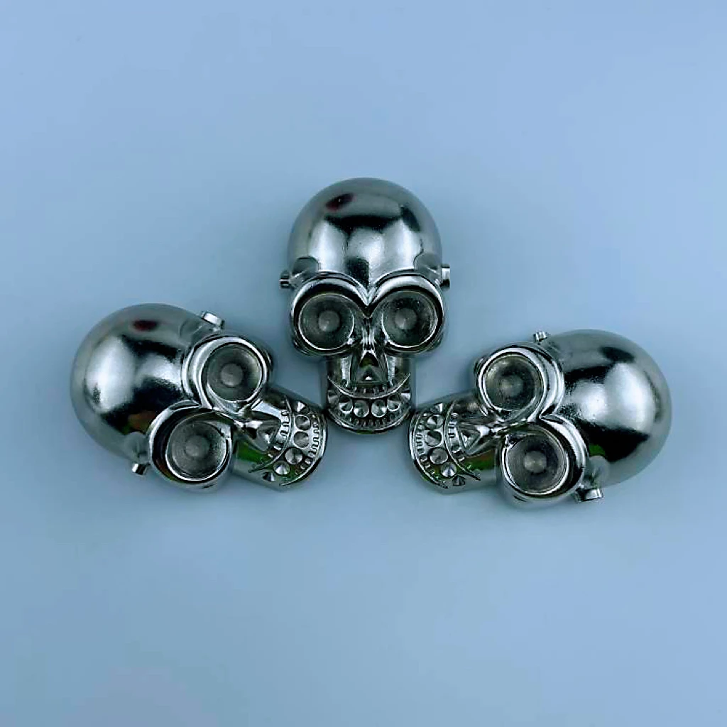 skull design collar stays Metal polyester brass lapel pin brooch sewing accessories for clothing dressmaker pins